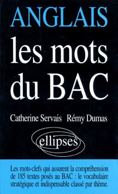 Les mots du bac en anglais