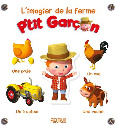 L'imagier de la ferme p'tit garcon