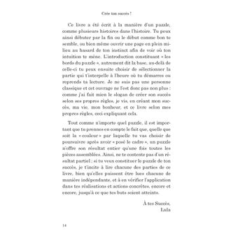 Crée ton succès