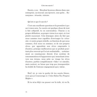 Crée ton succès