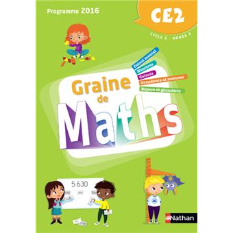Graine de Maths - Manuel CE2 - 2018