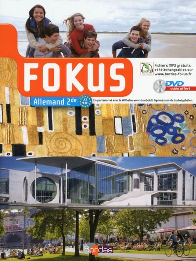 Fokus Allemand 2de 2014 Manuel de l'élève avec DVD vidéo - Laetitia Bally - Livre DVD