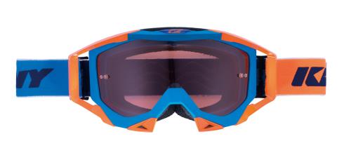 Lunettes de sport Kenny Titanium Taille S/M Bleu et Orange