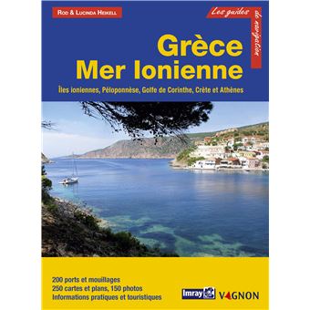 Guide Imray grèce Mer ionienne
