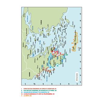 Guide Imray grèce Mer ionienne