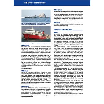 Guide Imray grèce Mer ionienne