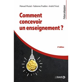 Comment concevoir un enseignement ?