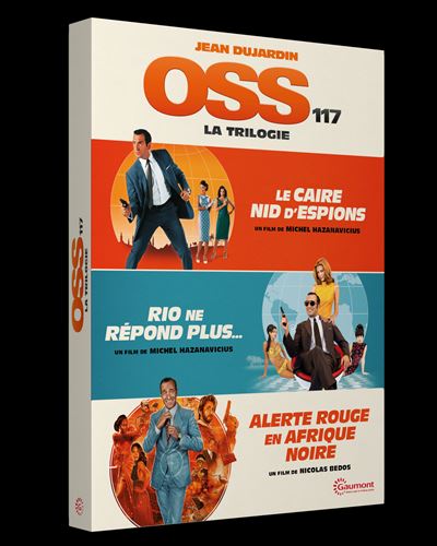 Coffret OSS 117 La Trilogie DVD