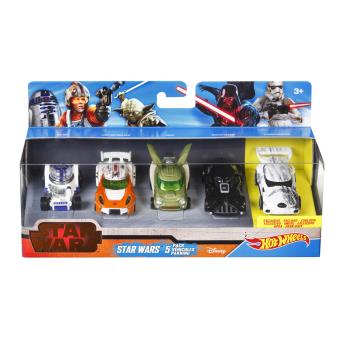 Pack de 5 vehicules Star Wars Hot Wheels Mattel Voiture Achat prix fnac