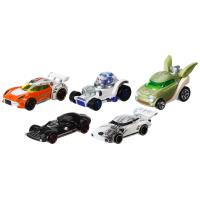 HOT WHEELS - STAR WARS CAR 5-PK ASST