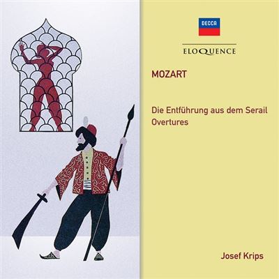 Die entfuhrung aus dem serail/overtures/vienne 1950