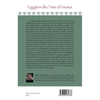Egypt in the Time of Moses