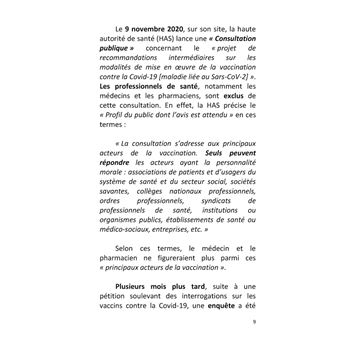 Vaccins contre la Covid-19 : L'impossible consentement