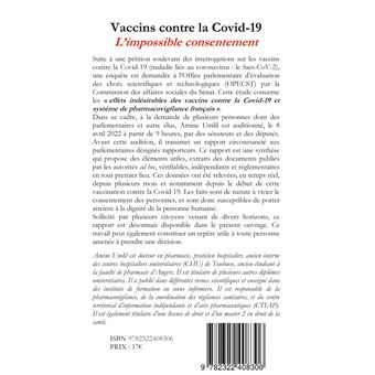 Vaccins contre la Covid-19 : L'impossible consentement
