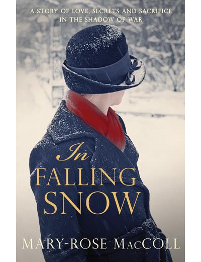 In falling snow