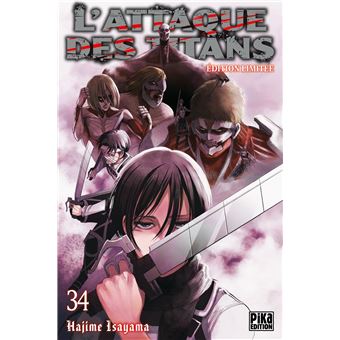 L'Attaque des Titans T34 Edition limitée