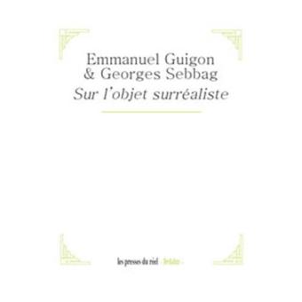 Sur l'objet surréaliste