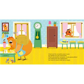 La petite poule rousse - livre Indestructible