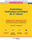Animateur. Animateur principal de 2e classe 2023