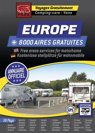 Guide Europe des aires camping-cars gratuites