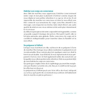 L'art de marcher en pleine conscience