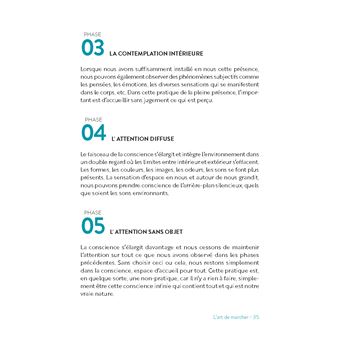 L'art de marcher en pleine conscience