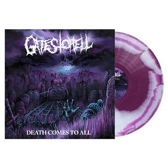 Death Comes To All - Vinilo Purpura/Blanco