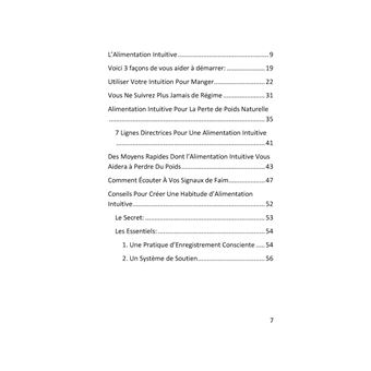 Alimentation Intuitive