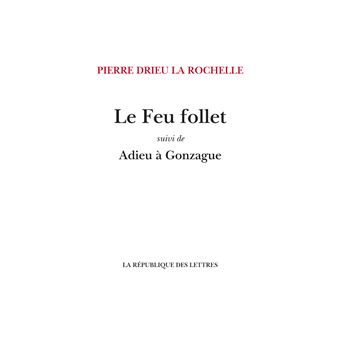 Le Feu follet