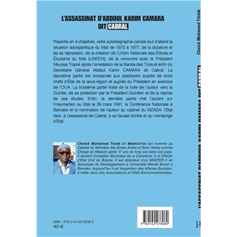 L'assassinat d'Abdoul Karim Camara dit Cabral