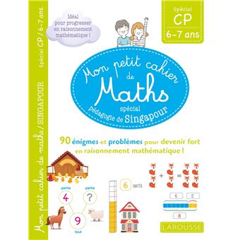 Mon petit cahier de maths - méthode de Singapour spécial CP