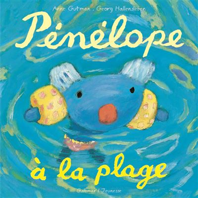 Pénélope à la plage - Anne Gutman - cartonné