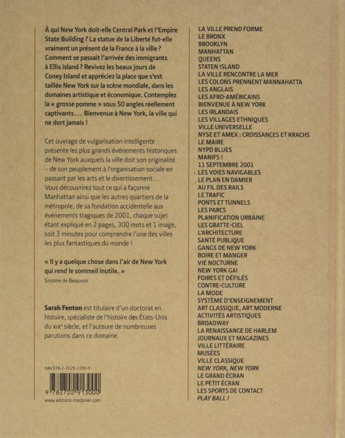 3 Minutes Pour Comprendre Les Multiples Visages De New York Brooklyn Broadway Harlem Les Colons L Architecture Theodore Roosevelt Walt Whitman Broche Sarah Fenton Nicky Ackland Snow Achat Livre Fnac