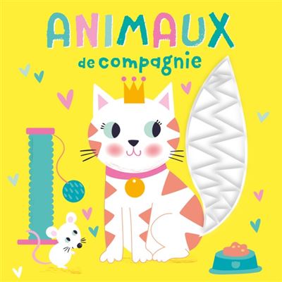 Animaux de compagnie (livre a toucher en silicone)