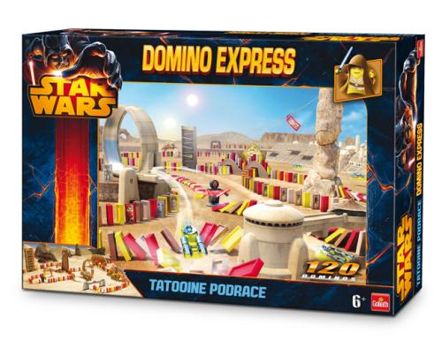 Jeu de stratégie Goliath Domino Express Tatooine Podrace Star Wars