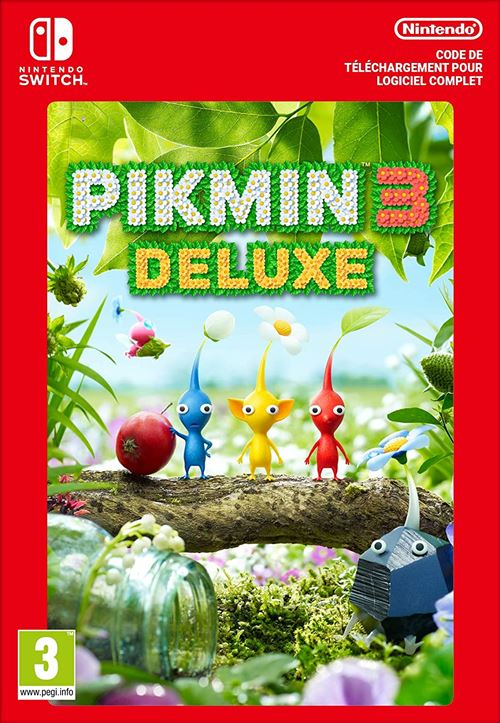 Code de téléchargement Pikmin 3 Nintendo Switch