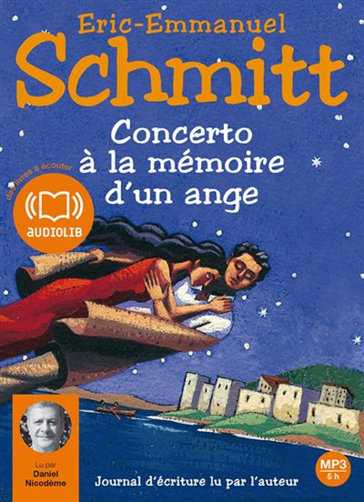Concerto à la mémoire d'un ange - Eric-Emmanuel Schmitt - Texte lu (CD)