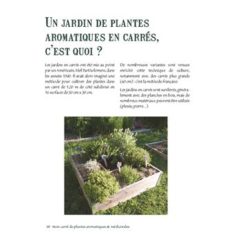 Mon carré de plantes aromatiques & médicinales