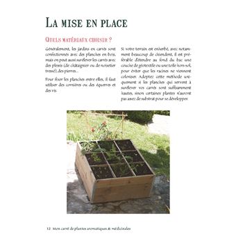 Mon carré de plantes aromatiques & médicinales