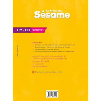 Le nouveau Sésame Français Manuel EB2-CE1