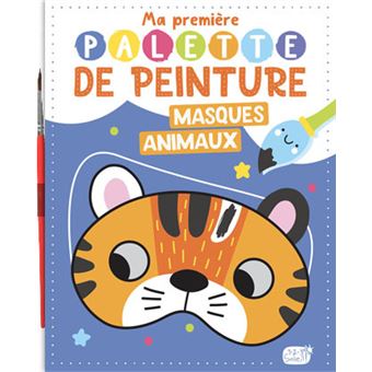 Ma première palette de peinture - masques animaux