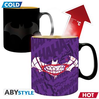 Mug thermoréactif DC Comics Batman vs Jocker