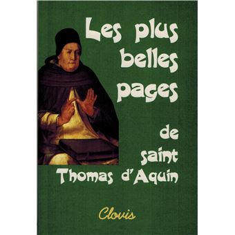 Les plus belles pages de saint Thomas d'Aquin - 1