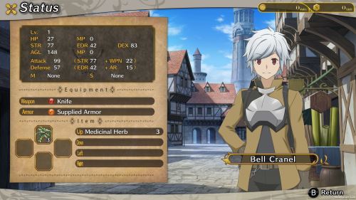 Jeu PS4 'Is It Wrong To Try To Pick Up Girls In Dungeon ?' - Version Française Neuve