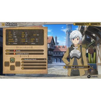 Is It Wrong to Try to Pick Up Girls in a Dungeon? Infinite Combate PS4