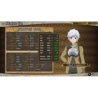 Is It Wrong to Try to Pick Up Girls in a Dungeon? Infinite Combate PS4