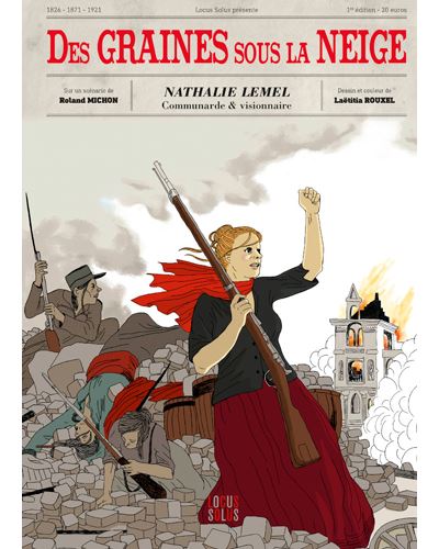 Des graines sous la neige