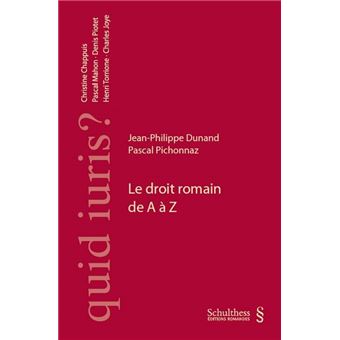 Le droit romain de a a z