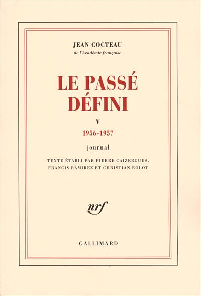 Le Passé défini (Tome 5-1956-1957)