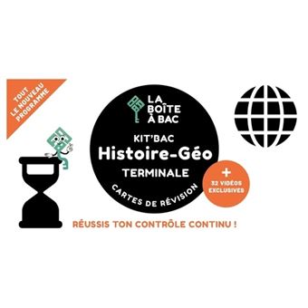 Kit'Bac Histoire-Géographie terminale